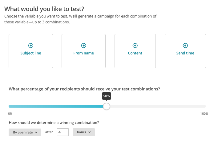 A/B test