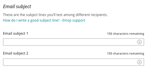 A/B test