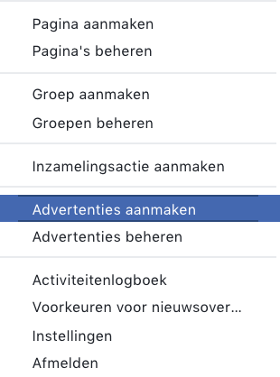 Facebook advertentie maken